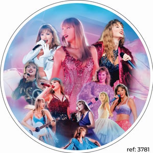 Taylor Swift - Capa de Painel Redondo