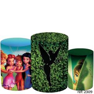 Tinker Bell (Sininho) - Trio de Capas de Cilindros