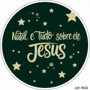 Natal - Capa de Painel Redondo