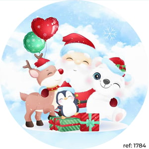 Natal - Capa de Painel Redondo