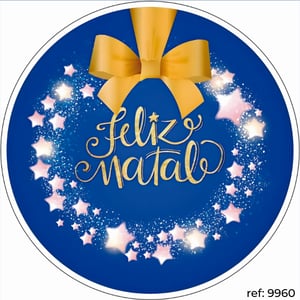 Natal - Capa de Painel Redondo