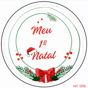 Natal - Capa de Painel Redondo