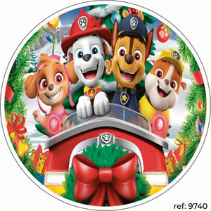 Natal - Capa de Painel Redondo