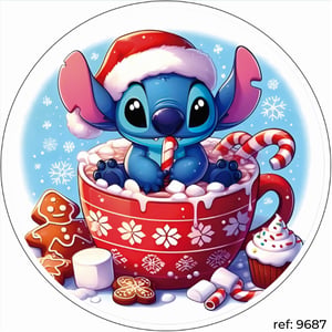 Natal - Capa de Painel Redondo