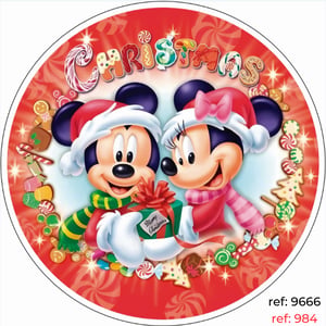 Natal - Capa de Painel Redondo