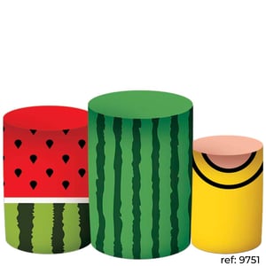 Turma da Mônica - Trio de Capas de Cilindros