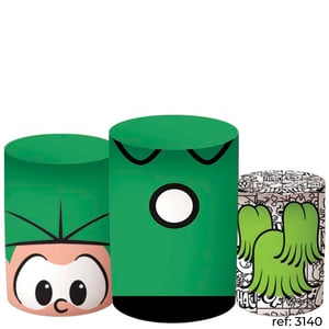 Turma da Mônica - Trio de Capas de Cilindros