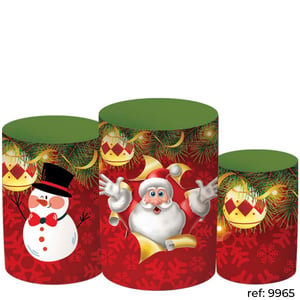 Natal - Trio de Capas de Cilindros