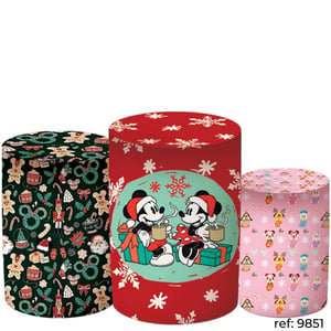 Natal - Trio de Capas de Cilindros