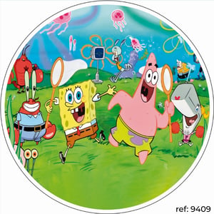 Bob Esponja - Capa de Painel Redondo