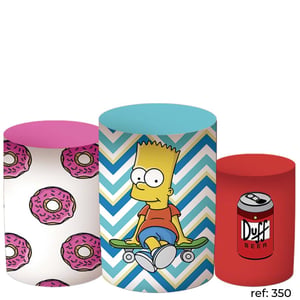 Simpsons - Trio de Capas de Cilindros