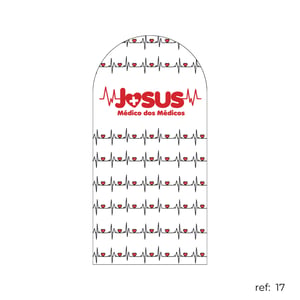 Jesus - Capa de Painel Romano Veste Fácil 100x200
