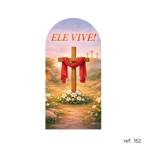 Jesus - Capa de Painel Romano Veste Fácil 100x200
