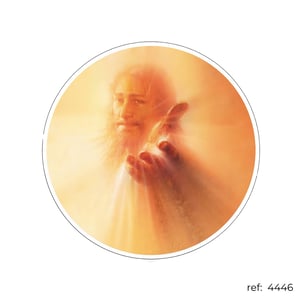 Jesus pão e luz - Capa de Painel Redondo