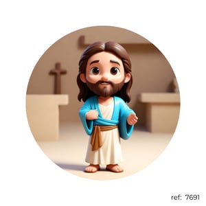 Jesus pão e luz - Capa de Painel Redondo