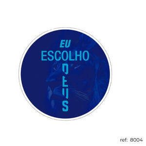 Salvação e Fé - Capa de Painel Redondo