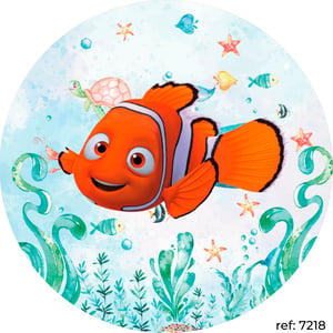 Procurando o Nemo - Capa de Painel Redondo