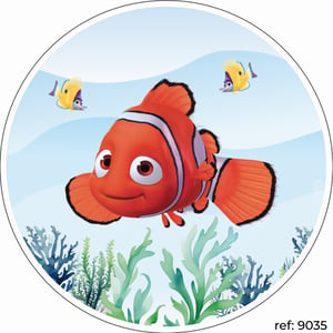 Procurando o Nemo - Capa de Painel Redondo