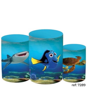 Procurando o Nemo - Trio de Capas de Cilindros