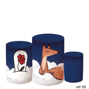 O Pequeno Príncipe - Trio de Capas de Cilindros