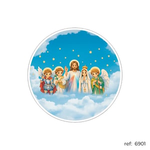 Jesus diversos - Capa de Painel Redondo