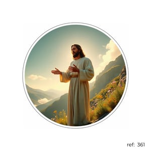 Jesus diversos - Capa de Painel Redondo