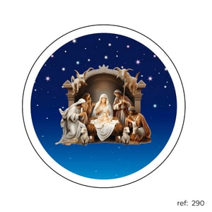 Sagrada Família - Capa de Painel Redondo