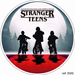 Stranger Things - Capa de Painel Redondo