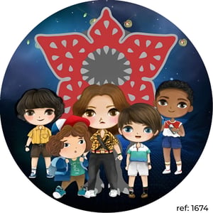 Stranger Things - Capa de Painel Redondo