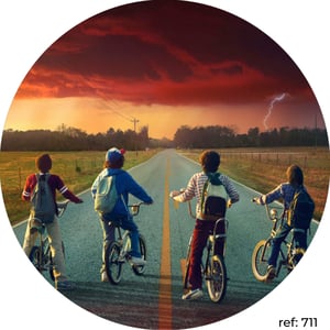 Stranger Things - Capa de Painel Redondo