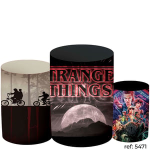 Stranger Things - Trio de Capas de Cilindros