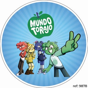 Mundo Torajo - Capa de Painel Redondo