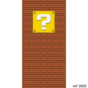 Mario Bros - Capa de Painel Lateral Veste Fácil 100x200