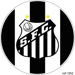 Times de Futebol - Capa de Painel Redondo