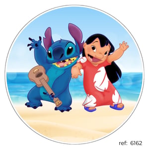 Disney variados - Capa de Painel Redondo