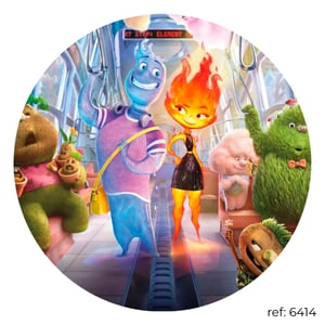 Disney variados - Capa de Painel Redondo