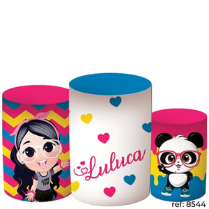 Luluca - Trio de Capas de Cilindros