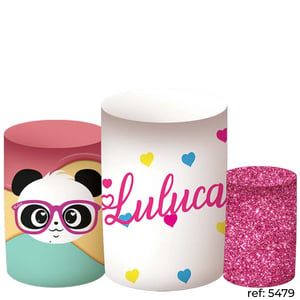 Luluca - Trio de Capas de Cilindros