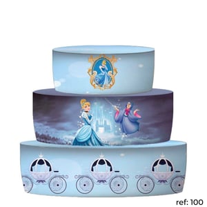 Disney variados - Bolo Fake