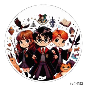 Harry Potter - Capa de Painel Redondo