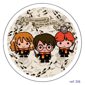 Harry Potter - Capa de Painel Redondo