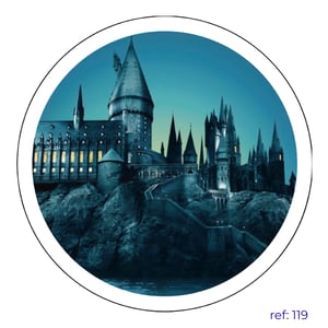 Harry Potter - Capa de Painel Redondo