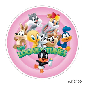 Looney Tunes - Capa de Painel Redondo