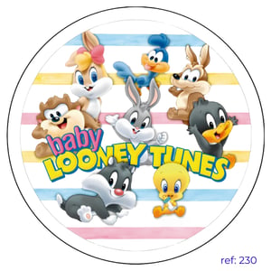 Looney Tunes - Capa de Painel Redondo
