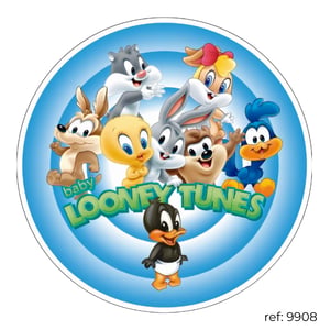 Looney Tunes - Capa de Painel Redondo