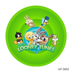 Looney Tunes - Capa de Painel Redondo
