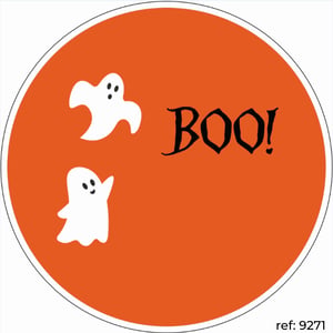 Halloween - Capa de Painel Redondo