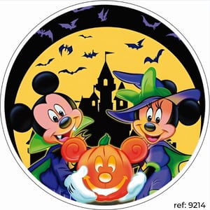 Halloween - Capa de Painel Redondo