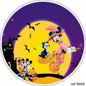 Halloween - Capa de Painel Redondo
