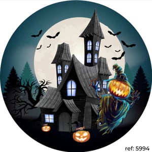 Halloween - Capa de Painel Redondo